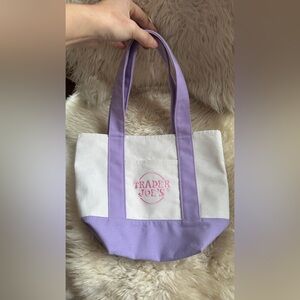 Purple Pastel Mini Trader Joe’s Tote!